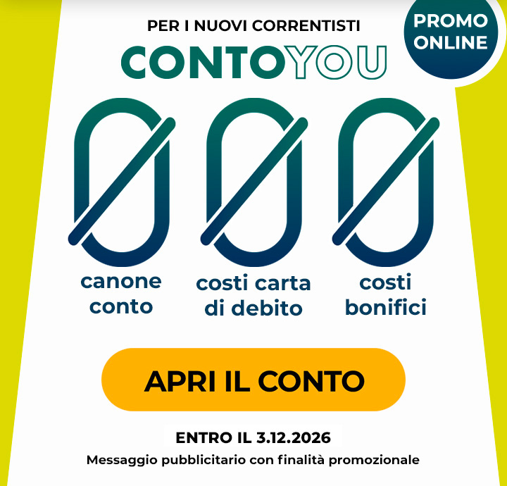 Apri il conto